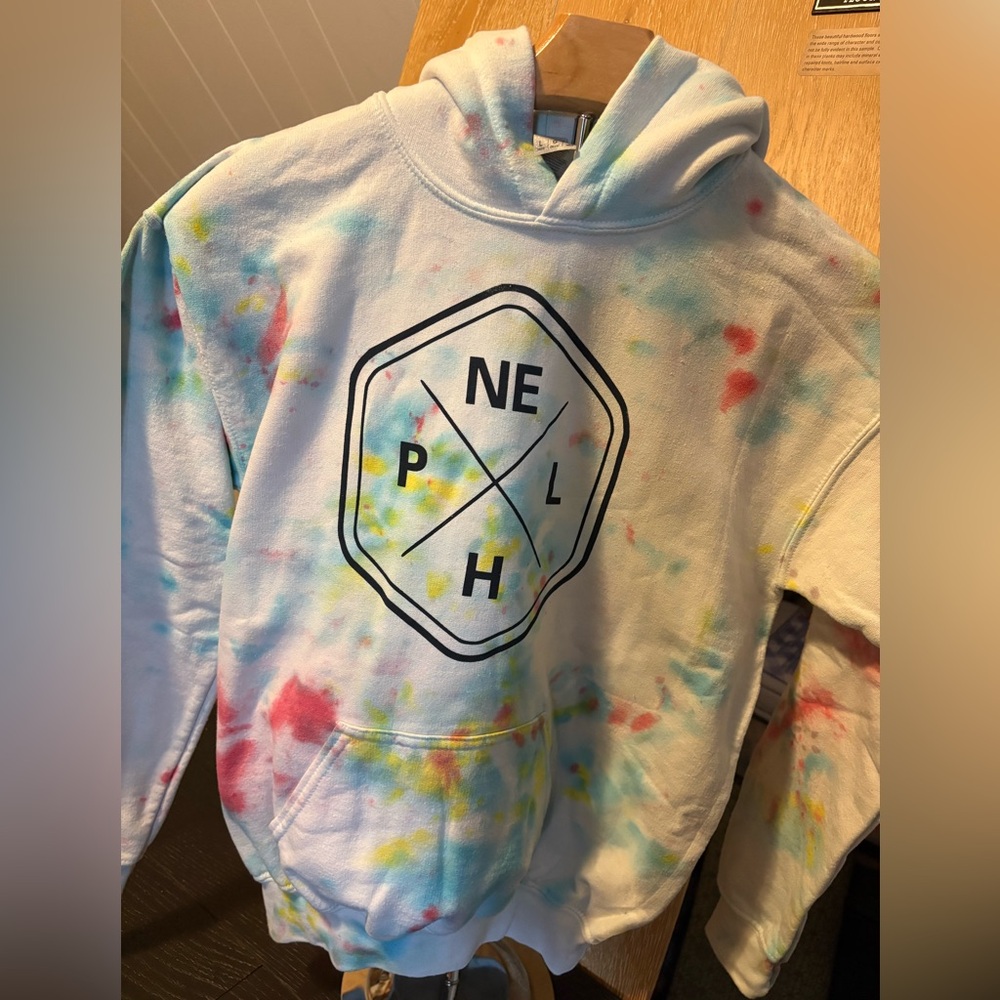 Colorful Tie-Dye Hoodie